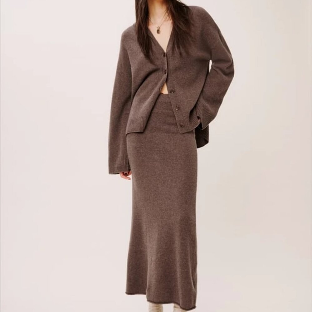 Reformation Fae 2 Piece Wool Sweater Set